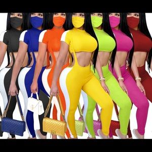 Cover Me Sexy 2 piece set w/mask